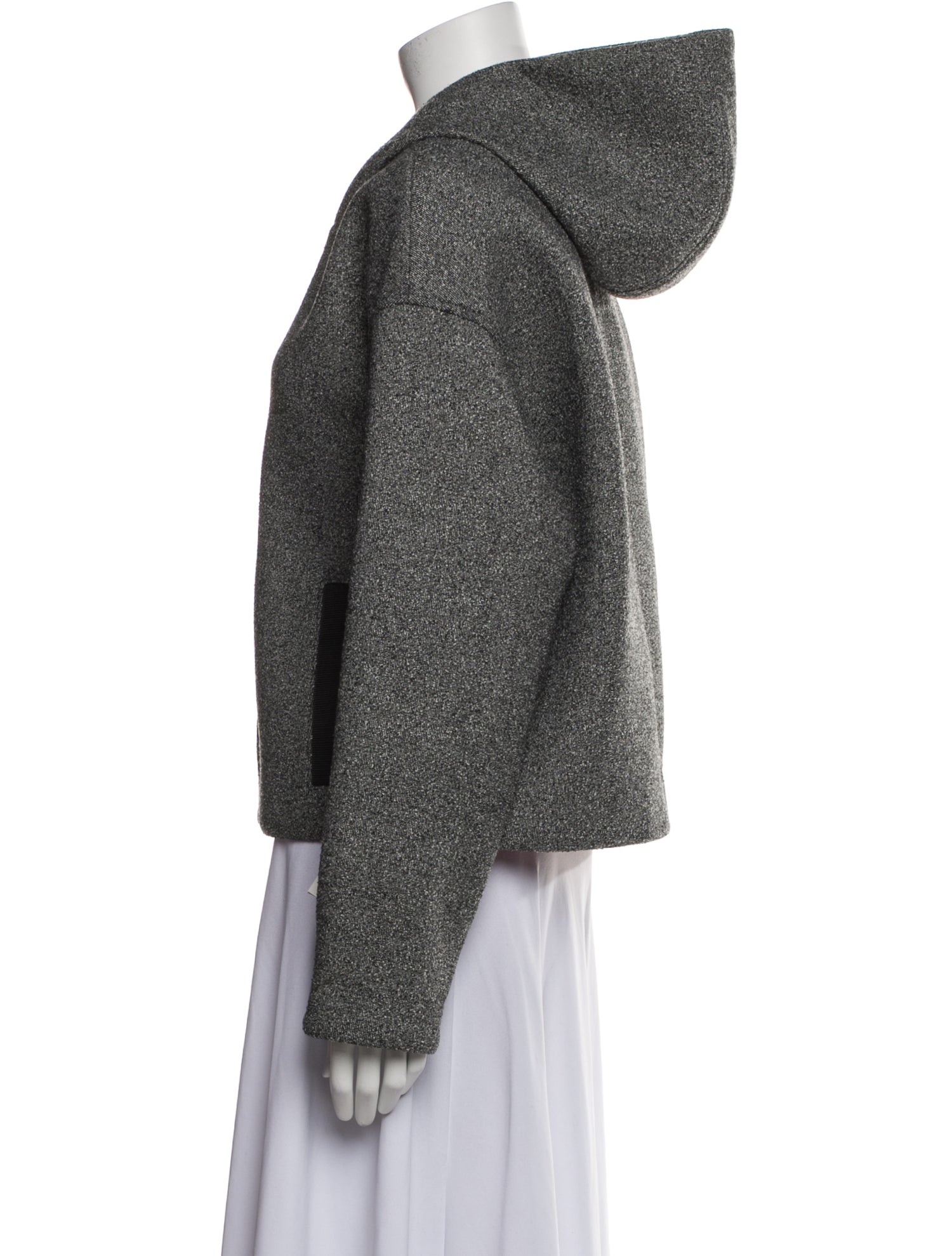 T by Alexander Wang Tweed Pattern Evening Jacket